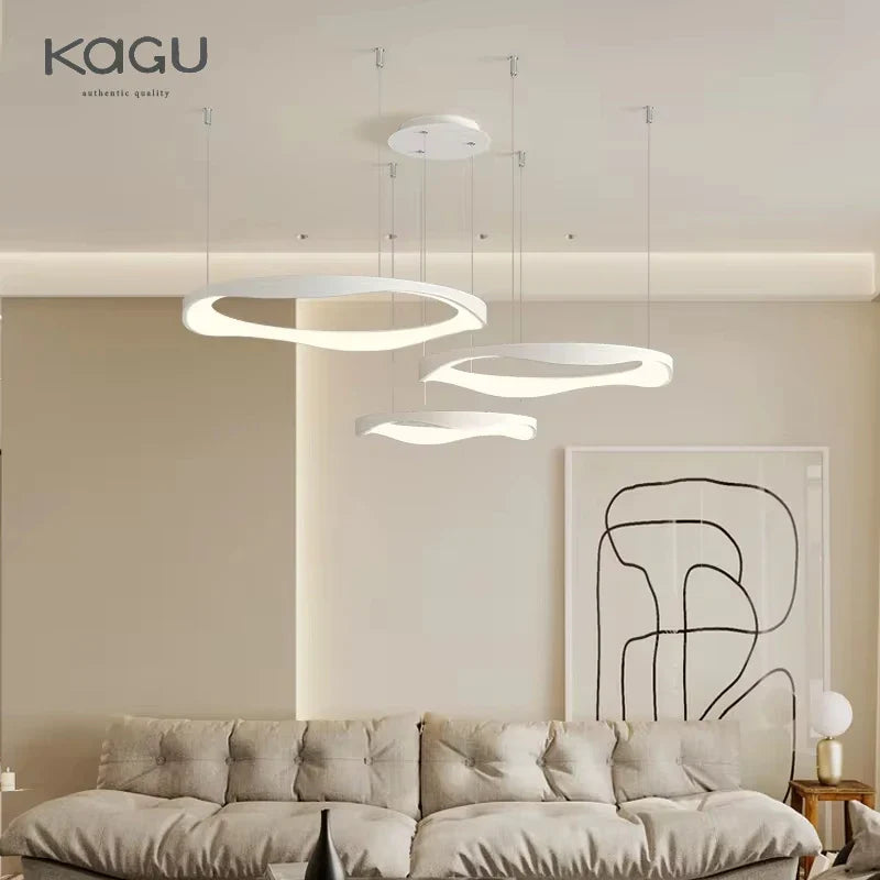 Afralia™ Minimalist LED Pendant Lamp for Living Room, Bedroom, and Restaurant