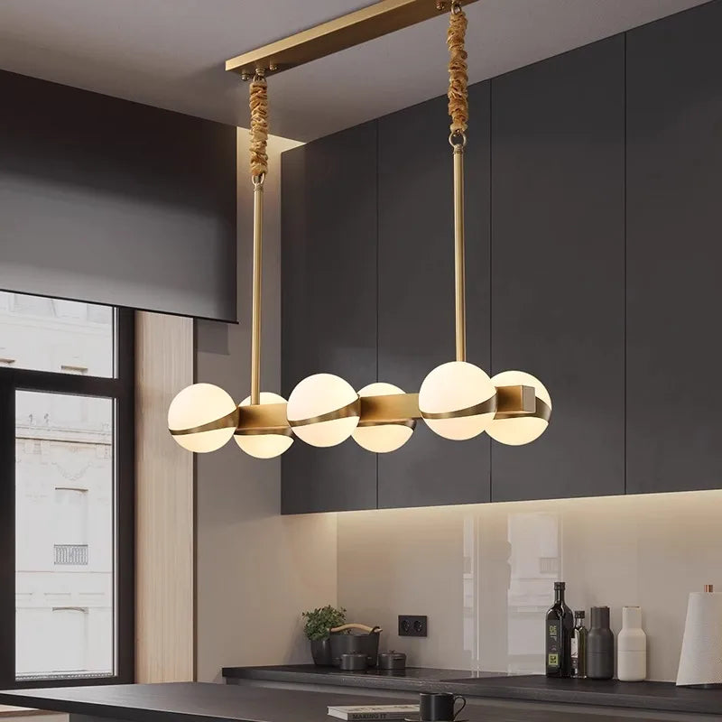 Afralia™ Modern LED Pendant Light for Living Room and Dining Room Chandeliers