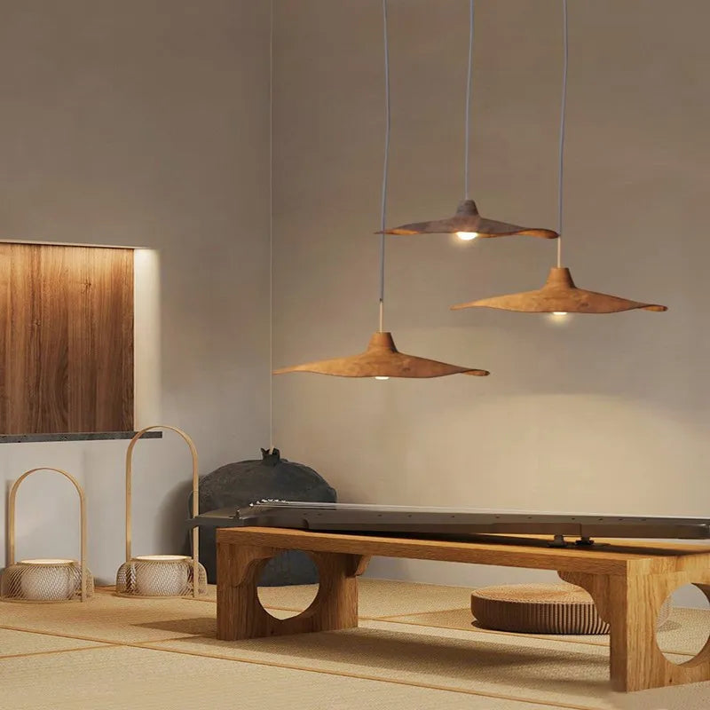 Afralia™ Nordic Wabi-Sabi Wind Chandelier Pendant Light for Home Decor & Ambiance