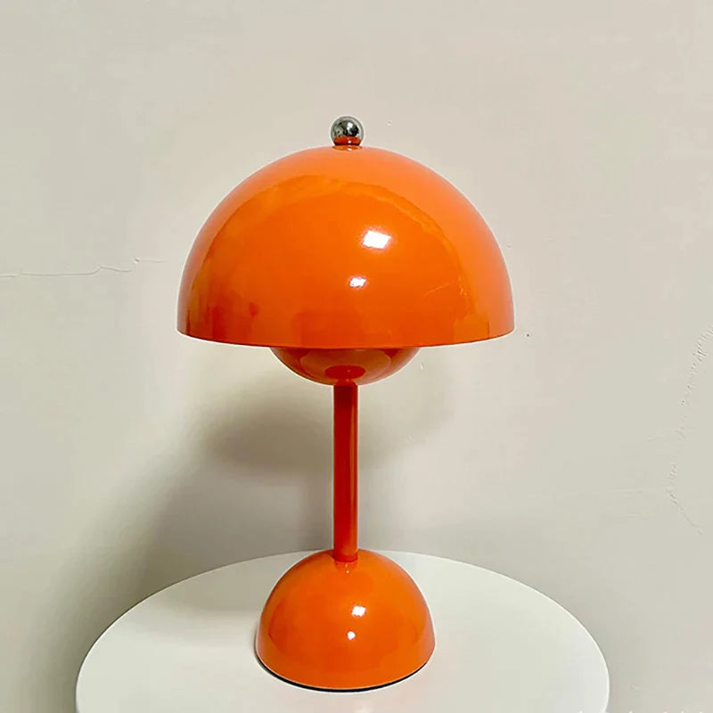 Afralia™ Bud Metal Desk Lamp with Touch Control and Multi-Color Dimming