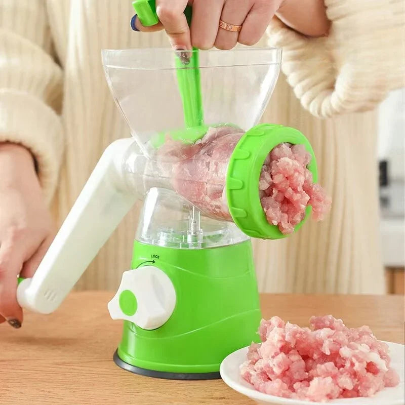 Afralia™ Meat Grinder Processor Mincer Sausage Maker Stuffer Vegetable Chopper Blender
