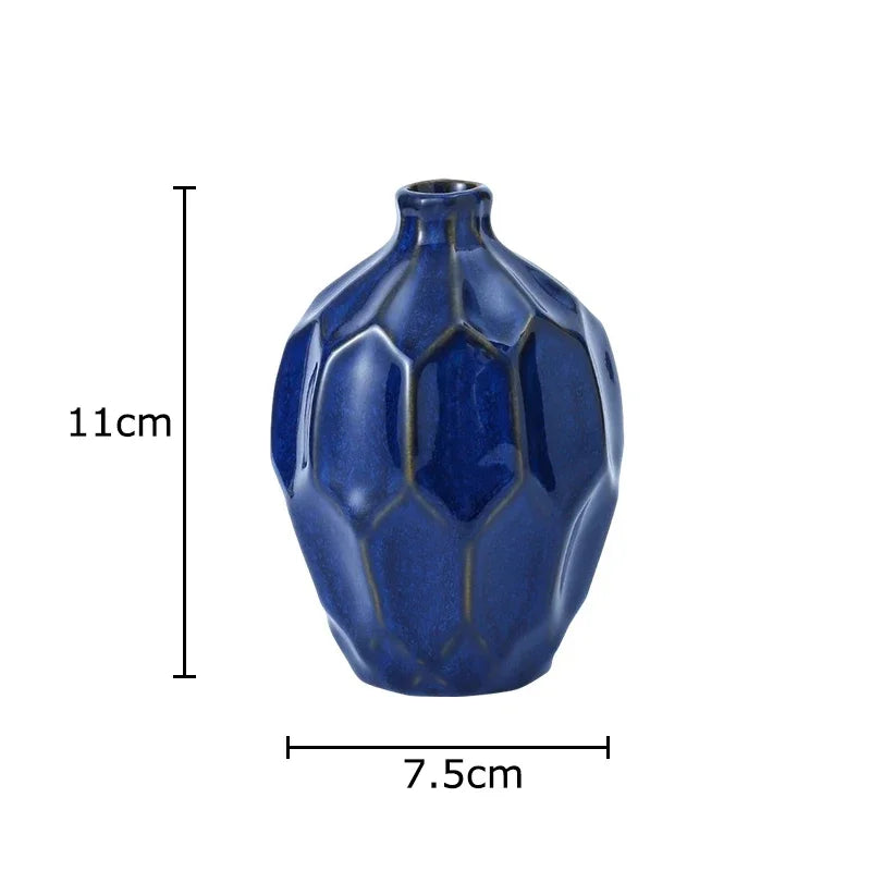 Afralia™ Ceramic Hydroponic Vase for Creative Desk Decor and Floral Arrangement