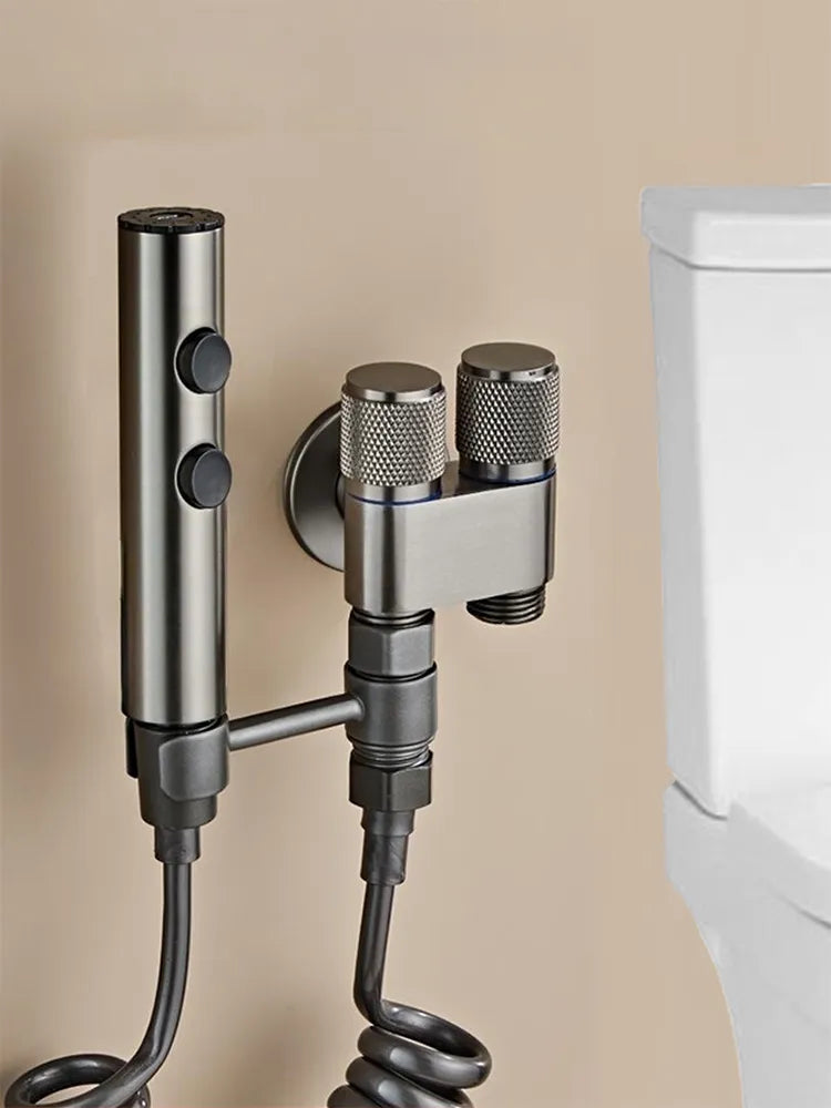 Afralia™ Handheld Bidet Sprayer Set for High Pressure Anal Shower Toilet Wash