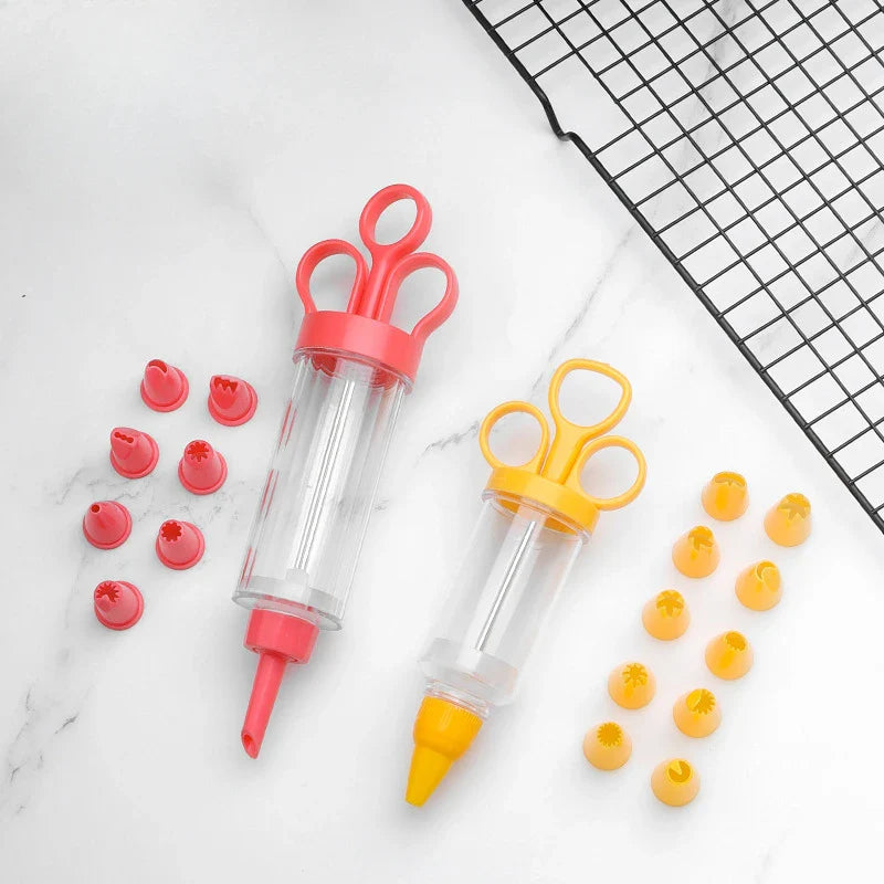 Afralia™ Pastry Decorating Tip Sets DIY Cake Decorators Cream Piping Kit