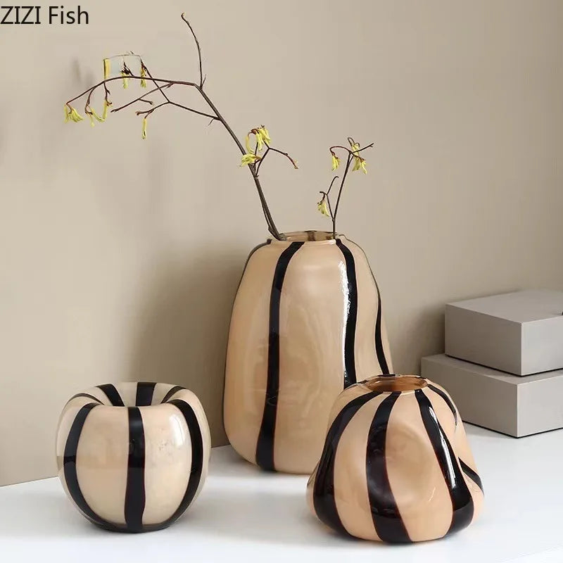 Afralia™ Pumpkin Flower Pots Glass Vase for Hydroponics & Floral Arrangement