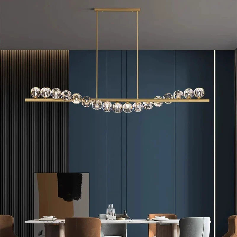 Afralia™ LED Pendant Light Chandeliers for Modern Living & Dining Room