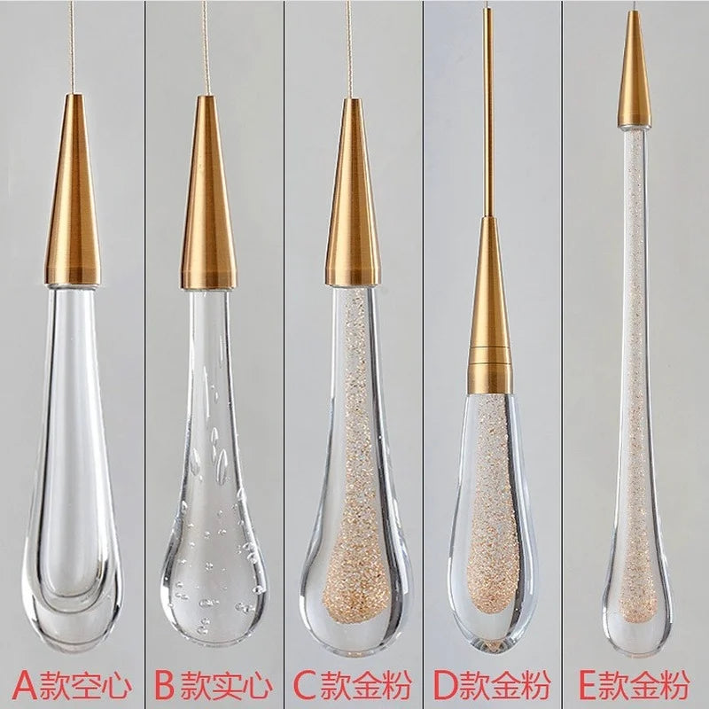 Afralia™ Luxury Crystal Chandelier LED Lights for Villa Duplex, Modern Rotating Stair Hanging Lamp