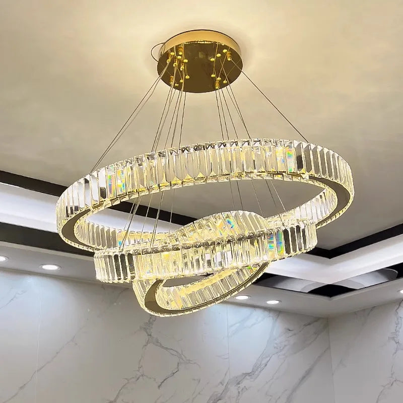 Afralia™ Modern LED Pendant Light Chandeliers for Living Room and Dining Room