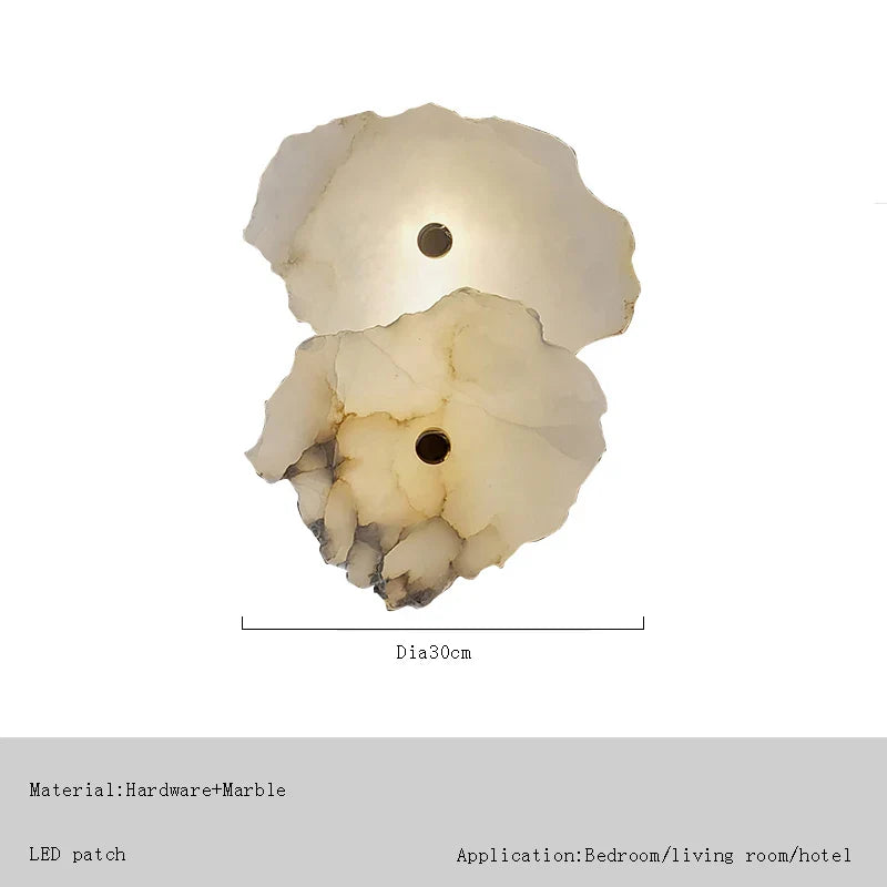 Afralia™ Marble Dining Room LED Chandelier - Luxury Home Decor Fixture