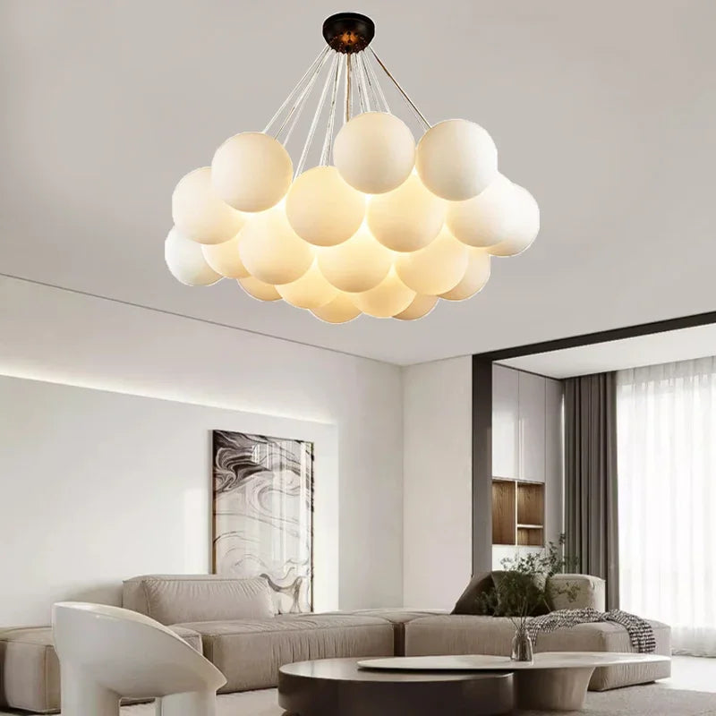 Afralia™ Modern LED Pendant Chandeliers for Living Room Dining Indoor Lighting
