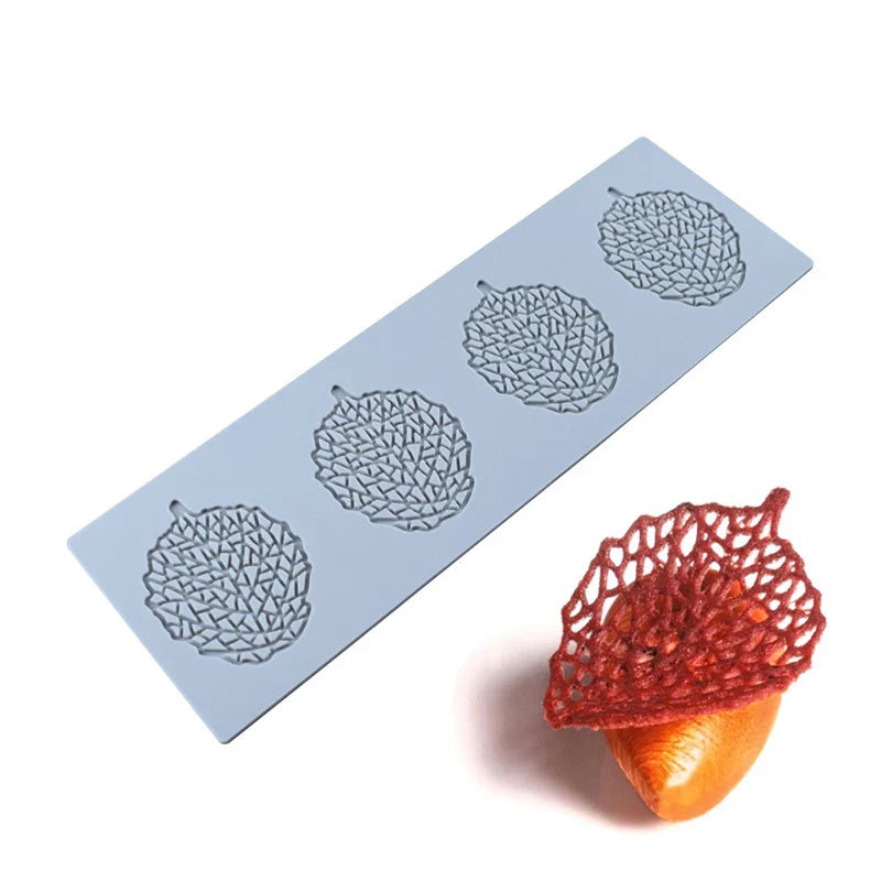 Afralia™ Coral Branch Leaf Silicone Mold for Cake Chocolate Baking Decoration