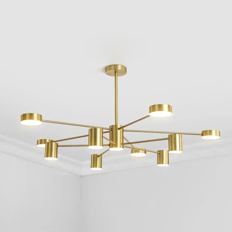 Afralia™ Modern LED Ceiling Chandelier for Living Room Home Decor