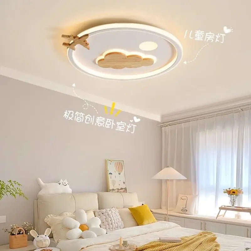 Afralia™ Cloud Lamp: Children's Bedroom Ceiling Light, Nordic Style, Modern, Romantic, Warm, Creative