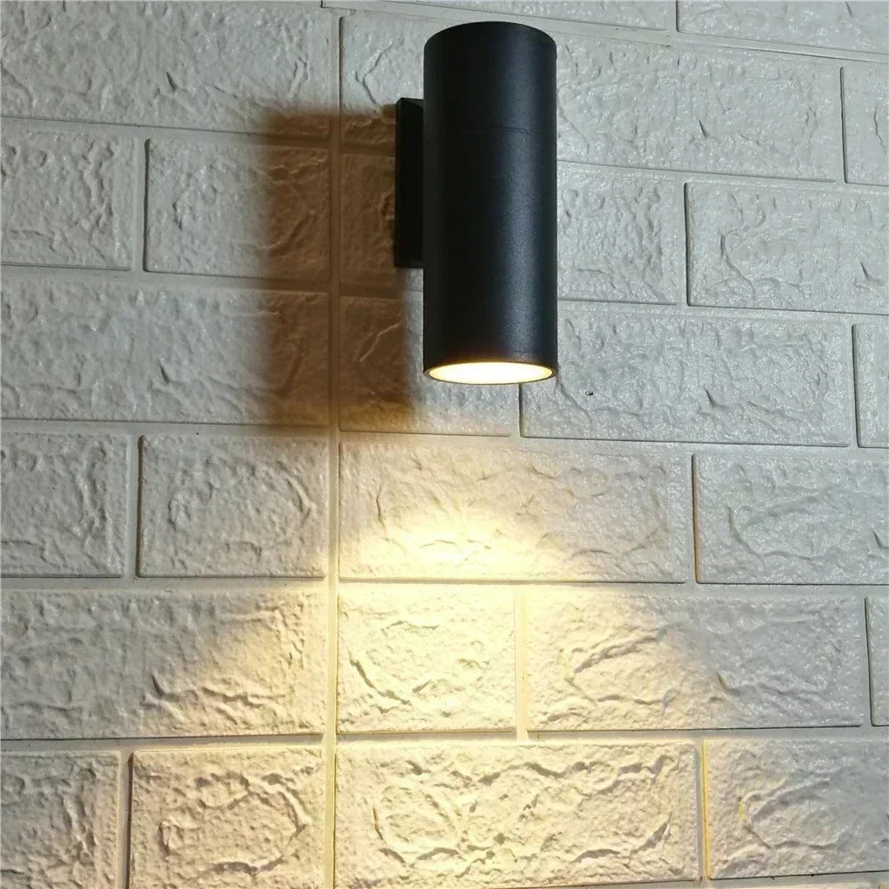 Afralia™ Outdoor Garden Wall Lamp for Porch Patio Illumination