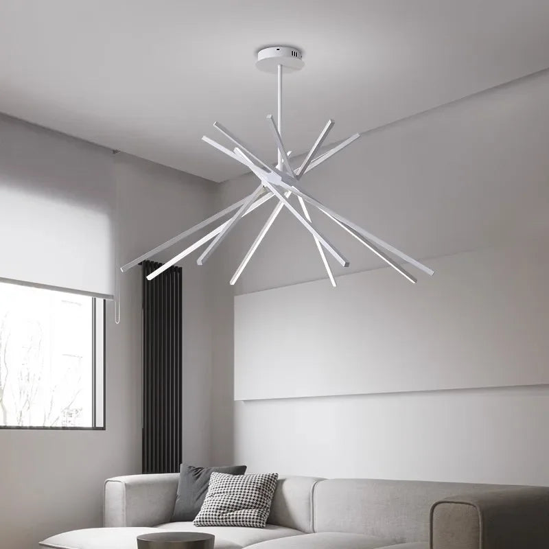 Afralia™ Nordic Minimalist LED Pendant Lights for Living Room Decoration