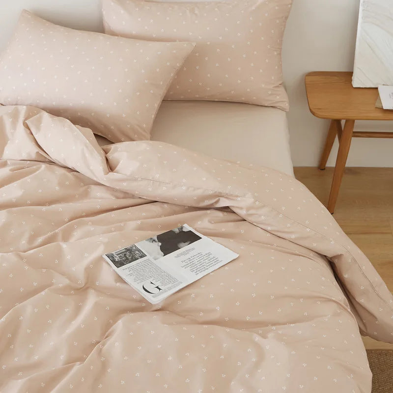 Afralia™ Soft Cotton Single Duvet Cover - Cozy Nordic Comforter, All Seasons