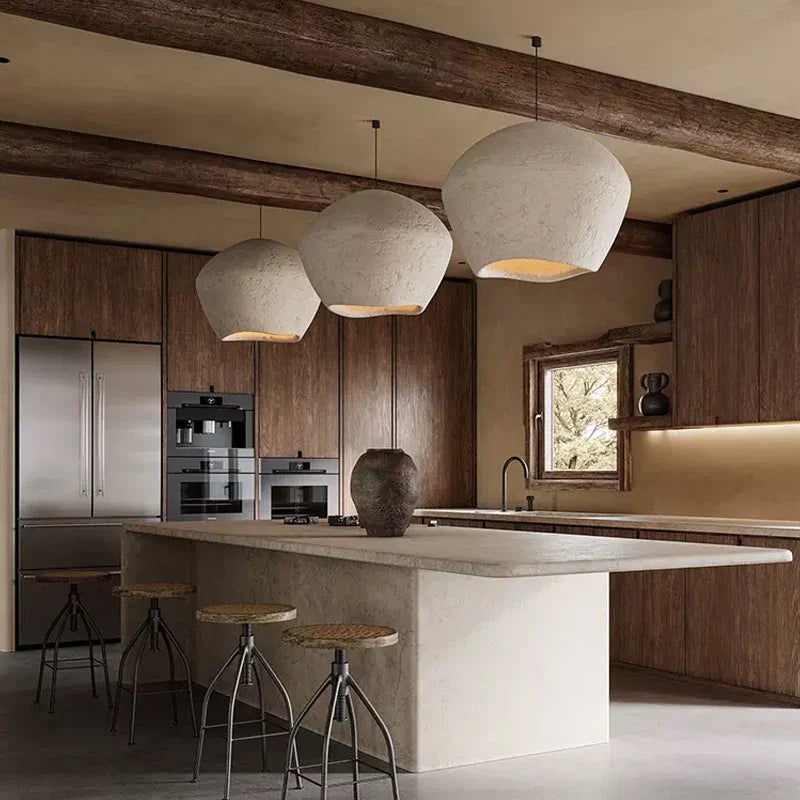 Afralia™ Wabi Sabi Wind Chandelier - Nordic Minimalism Pendant Light for Dining Room