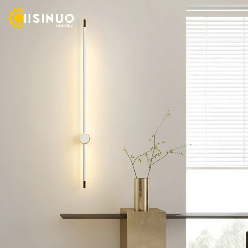 Afralia™ Rotatable Long Wall Sconces for Indoor Living Room Hallway Bathroom Decor