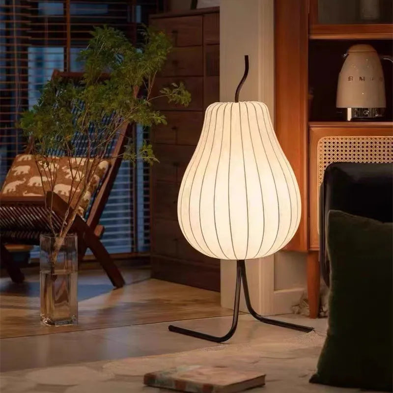 Afralia™ LED Pear Floor Lamp for Home Decor & Lighting in Living Room, Bedroom, Dining & Study