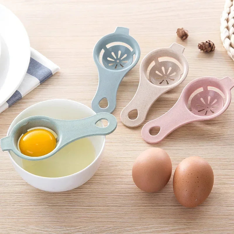 Afralia™ Egg White Separator Kitchen Tool Divider Utensil Gadget Funnel Spoon Filter