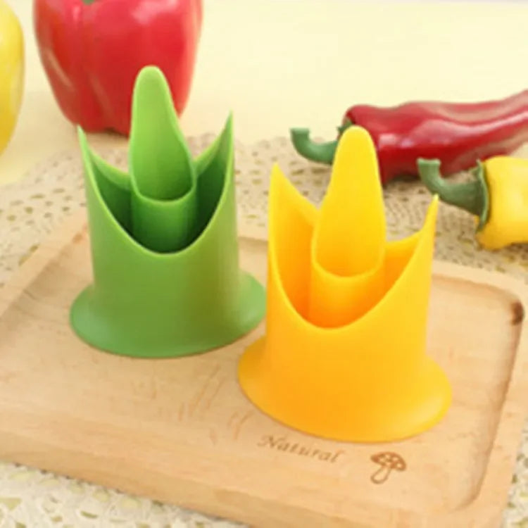 Afralia™ 2pcs Vegetable Cutter Corer Seed Remover Cleaning Gadget ideal for Kitchen Essentials