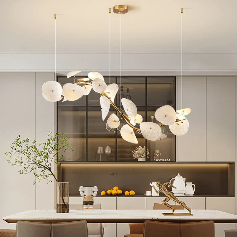 Afralia™ Luxury Design Chandelier: Modern Wabi-Sabi Pendant Lights for Tea Room, Bar, Office