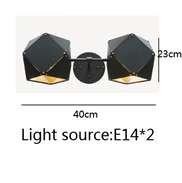 Afralia™ Cube LED Pendant Light: Art Deco Hanging Lamp for All-Match Style