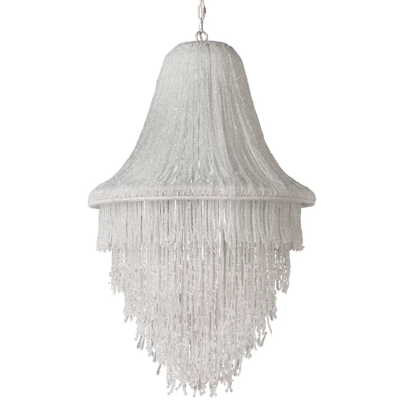 Afralia™ Tassel Jellyfish Crystal Chandelier: Elegant Decorative Indoor Lighting for Villa Lobby Hotel