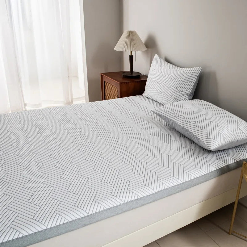 Afralia™ Cooling Ice Bean Mesh Embroidered Maternal Child Grade Soft Mattress