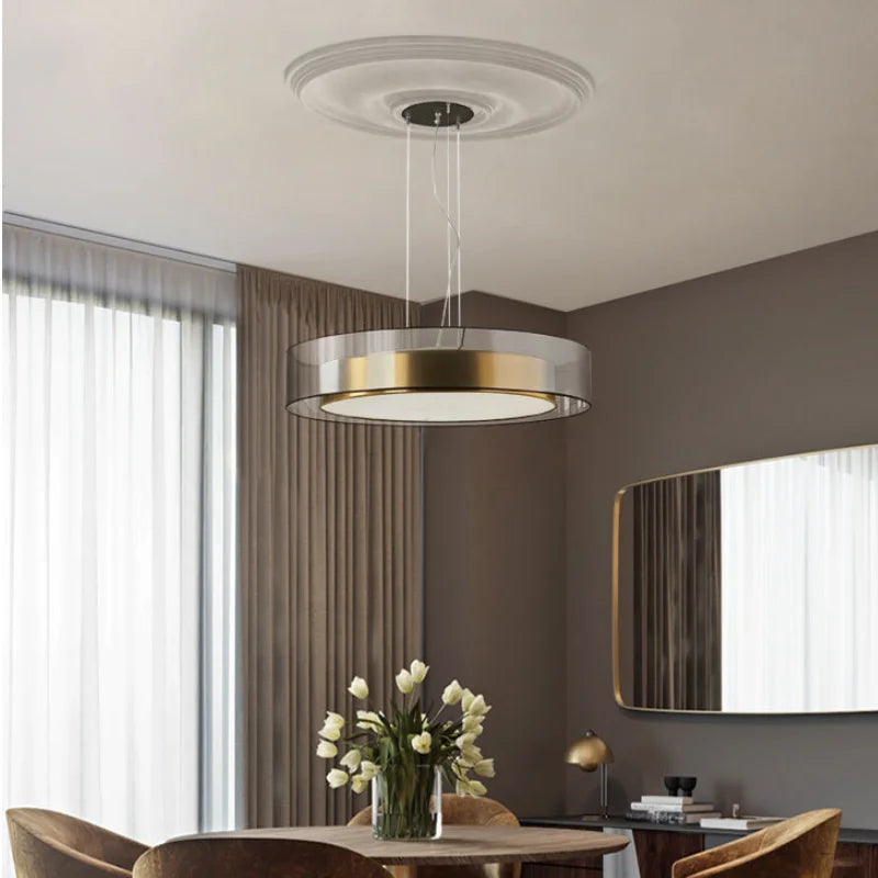 Afralia™ LED Luxury Chandelier: Modern Nordic Minimalist Master Bedroom Home Decor