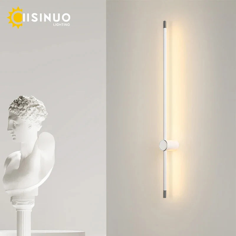 Afralia™ Rotatable Long Wall Sconces for Indoor Living Room Hallway Bathroom Decor