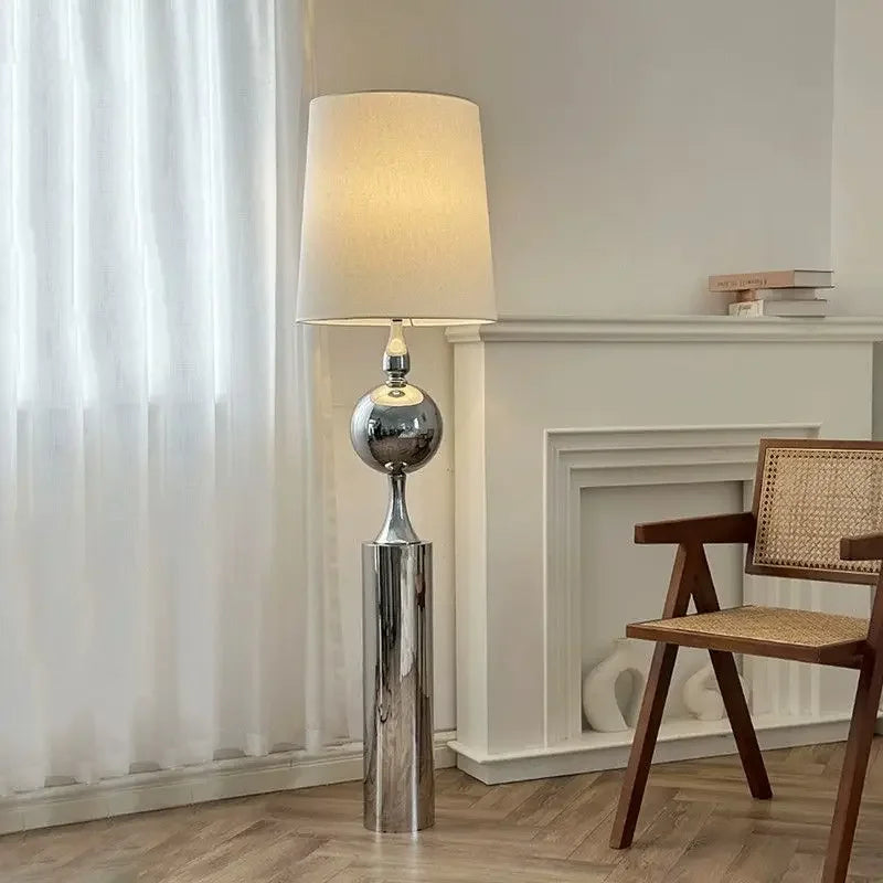 Afralia™ Wabi Sabi Floor Lamp - French Luxury Living Room Retro Vertical Light