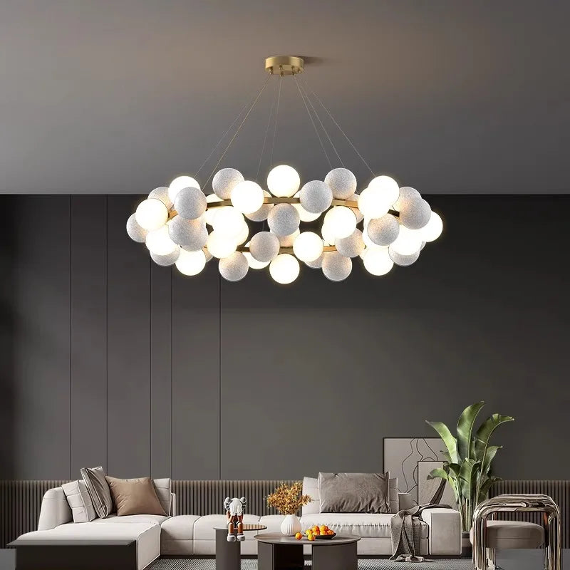 Afralia™ LED Pendant Chandeliers for Modern Home Decor, Indoor Living Room Dining Room Lighting