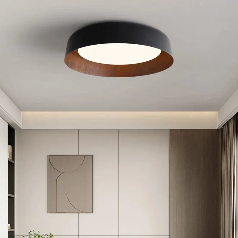Afralia™ Nordic LED Ceiling Lamp for Living Room Bedroom, Surface Mounted Luminaire
