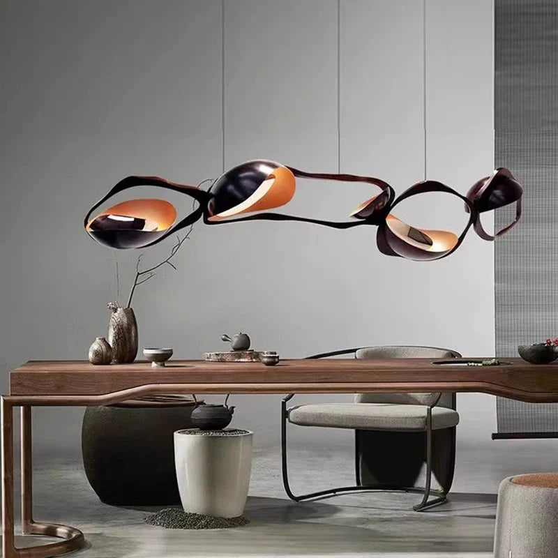 Afralia™ Modern LED Pendant Chandeliers for Living Room and Dining Room Lighting