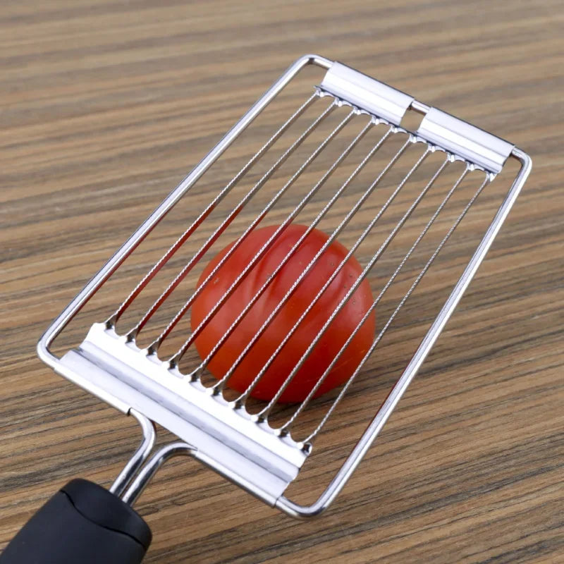 Afralia™ Stainless Steel Vegetable Slicer Cutter Kitchen Tool