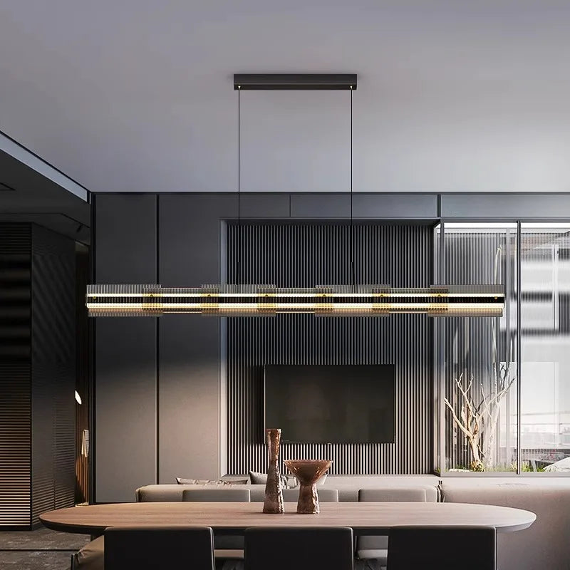 Afralia™ Modern LED Pendant Chandeliers for Living Room and Dining Room