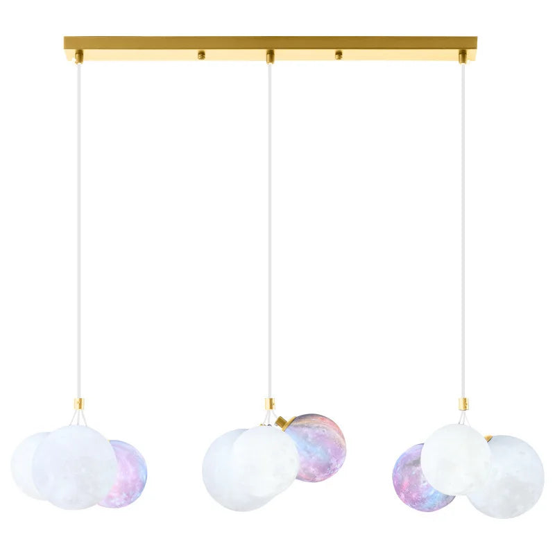 Afralia™ Modern Dine Pendant Lights LED Chandeliers for Living Room Indoor Lighting