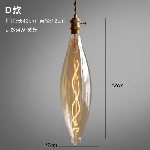 Afralia™ Retro Glass Pendant Lamp for Dining Room Modern Minimalist Lighting Fixture