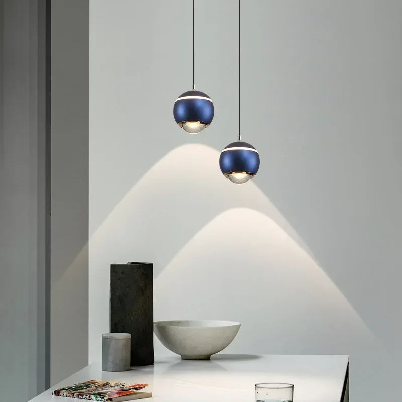 Afralia™ LED Bedside Pendant Light for Minimalist Home Decor