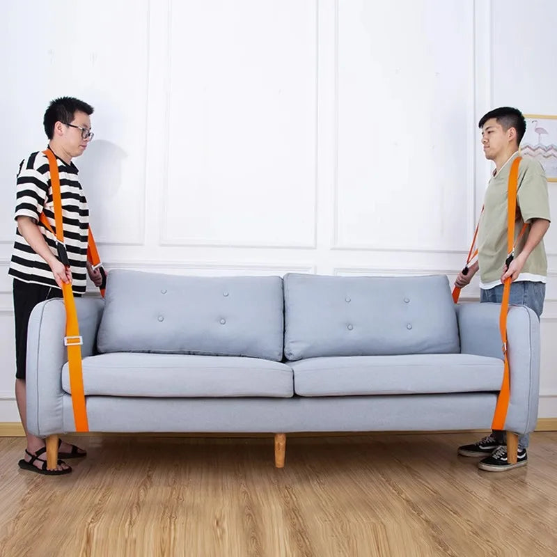 Afralia™ Furniture Lifting Straps: Adjustable Belt for Moving Heavy Items
