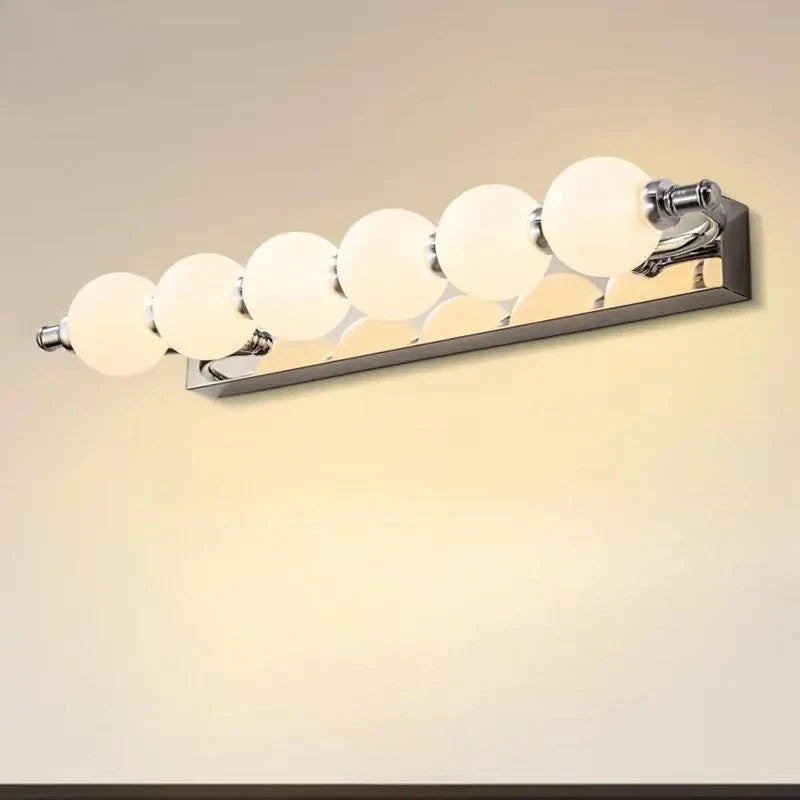 Afralia™ Bubble Ball Mirror Wall Sconces for Bathroom Dressing Table Lighting