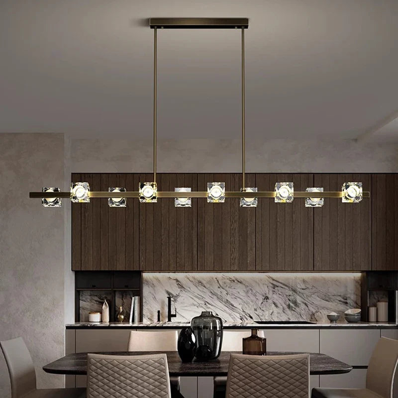Afralia™ Modern LED Pendant Light Chandeliers for Living Room & Dining Room