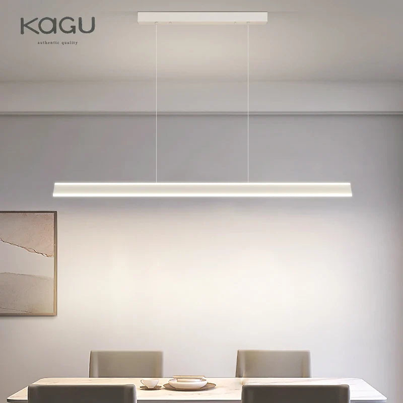 Afralia™ Minimalist LED Chandelier for Home Villa Living Room Bedroom Dining Study Lighting