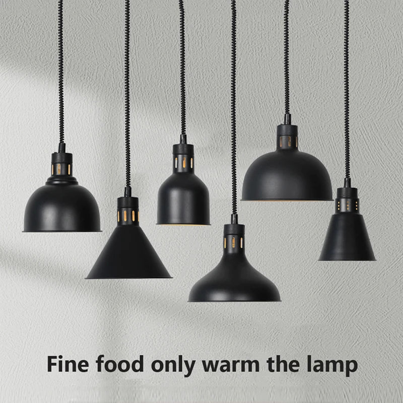 Afralia™ 275W Electric Food Heat Preservation Lamp for Kitchen Restaurant Buffet