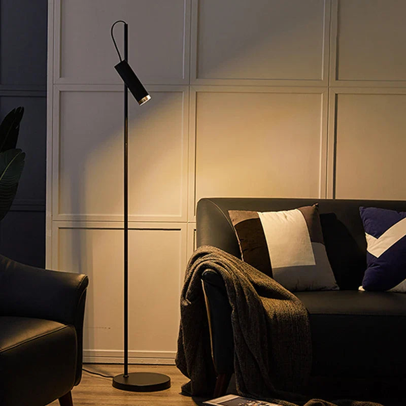 Minimalist LED Floor Lamp by Afralia™ for Modern Living Room, Bedroom, and Sofa Lighting