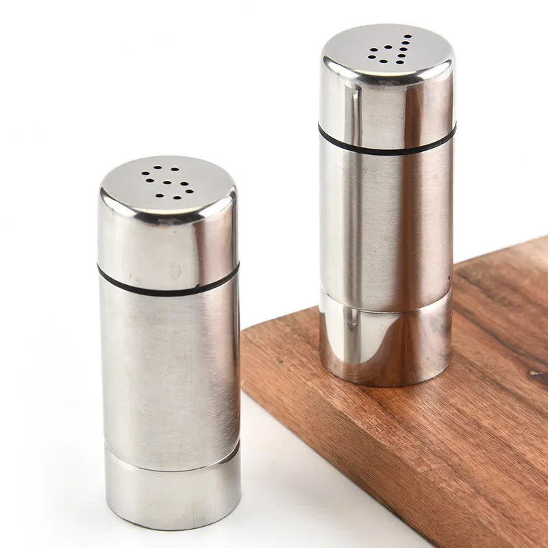 Afralia™ Stainless Mini Salt & Pepper Shaker - Kitchen Seasoning Tools