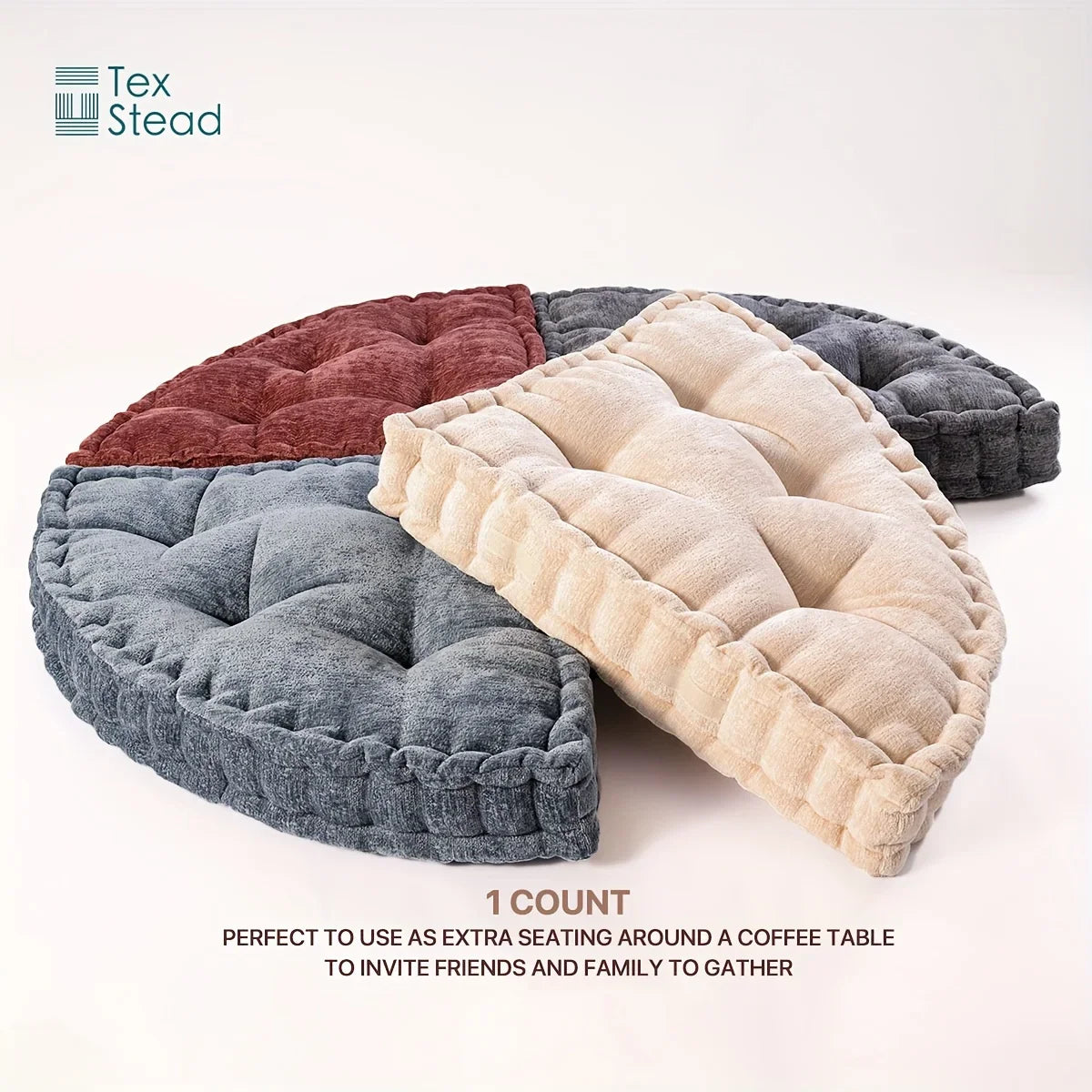 Afralia™ Triangle Cushion: Reading Pad for Chair, Floor, Sofa, Outside - Insert Included