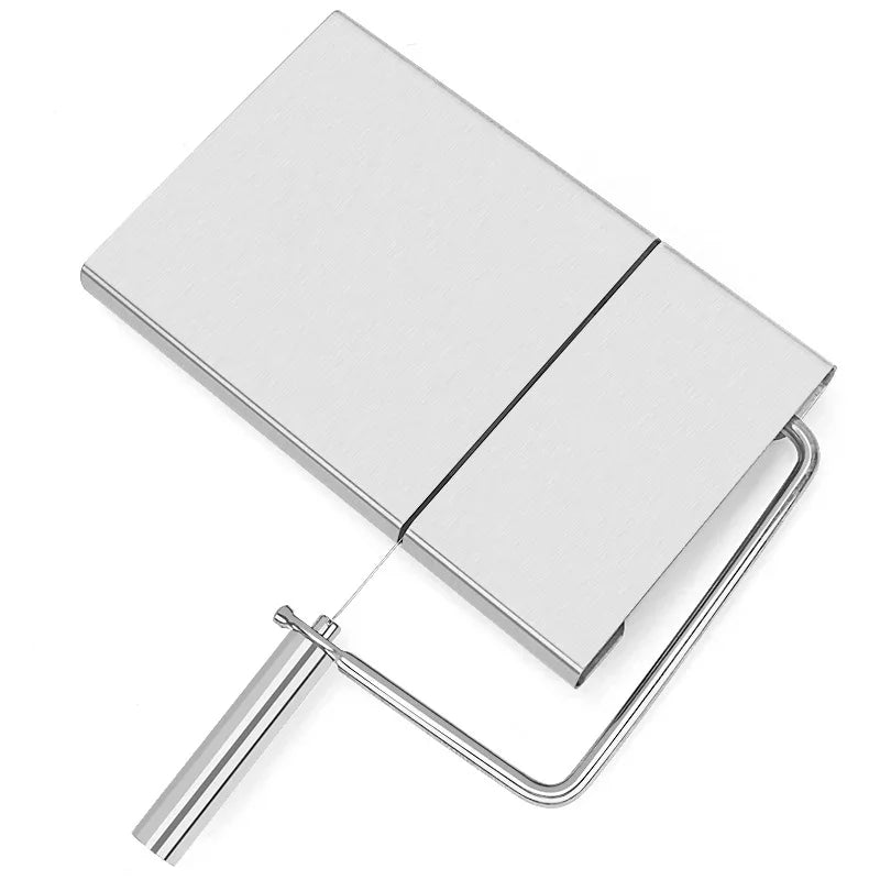 Afralia™ Cheese Slicer & Wire Cutter Board Set for Hard & Semi Hard Cheese