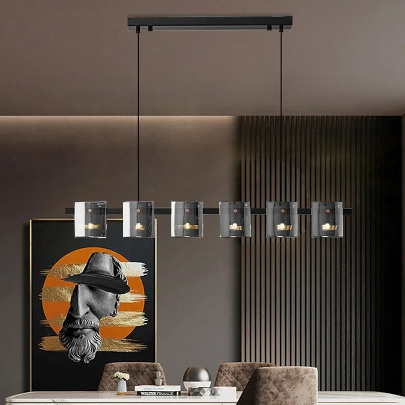 Afralia™ Nordic LED Pendant Lamp for Stylish Indoor Lighting and Home Decor